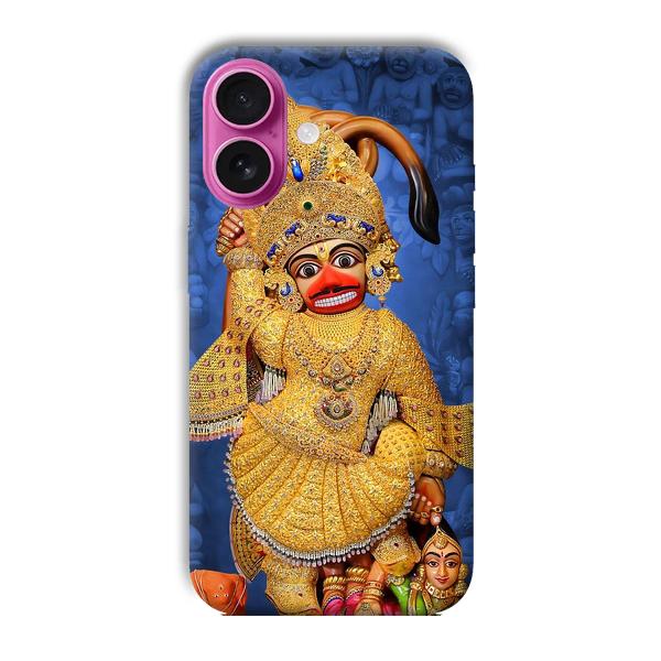 Hanuman Phone Customized Printed Back Cover for Apple iPhone 16
