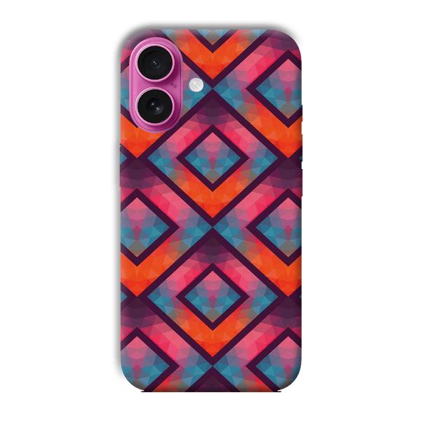 Colorful Boxes Phone Customized Printed Back Cover for Apple iPhone 16