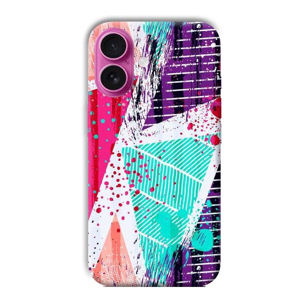 Paint Phone Customized Printed Back Cover for Apple iPhone 16