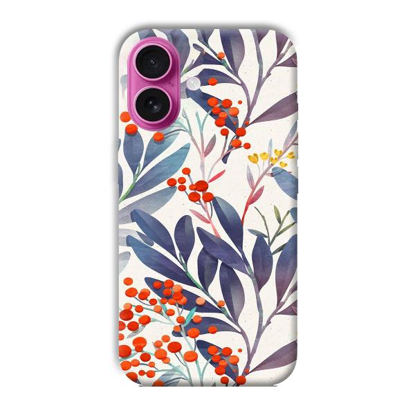 Cherries Phone Customized Printed Back Cover for Apple iPhone 16