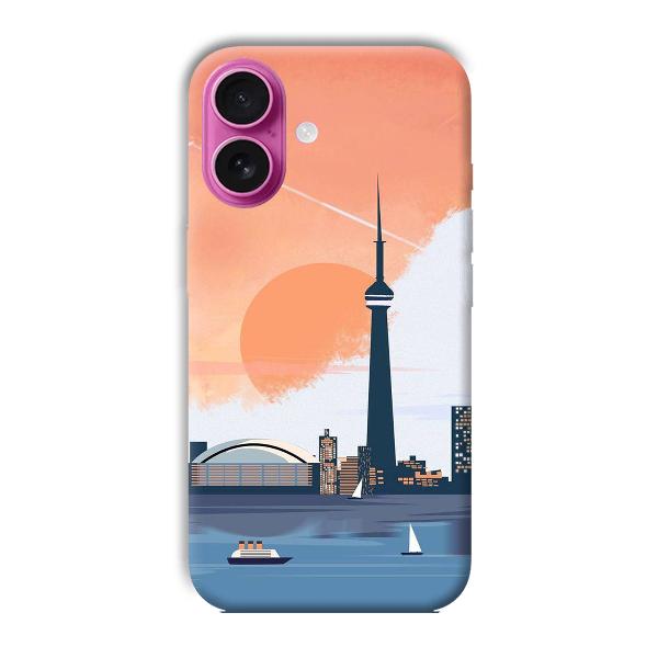 City Design Phone Customized Printed Back Cover for Apple iPhone 16