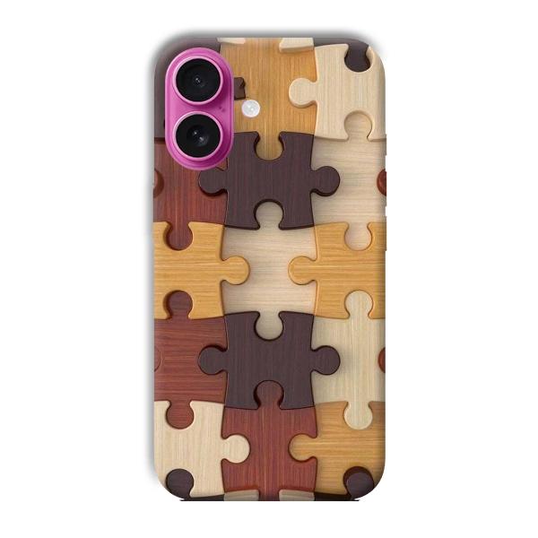 Puzzle Phone Customized Printed Back Cover for Apple iPhone 16