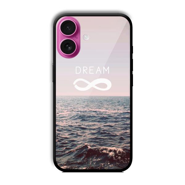 Infinite Dreams Customized Printed Glass Back Cover for Apple iPhone 16