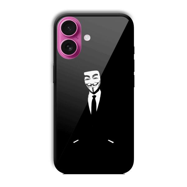 Anonymous Customized Printed Glass Back Cover for Apple iPhone 16