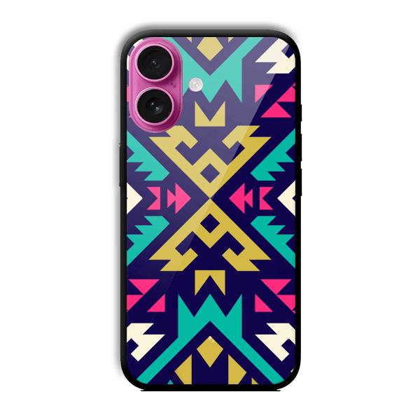 Arrows Abstract Customized Printed Glass Back Cover for Apple iPhone 16
