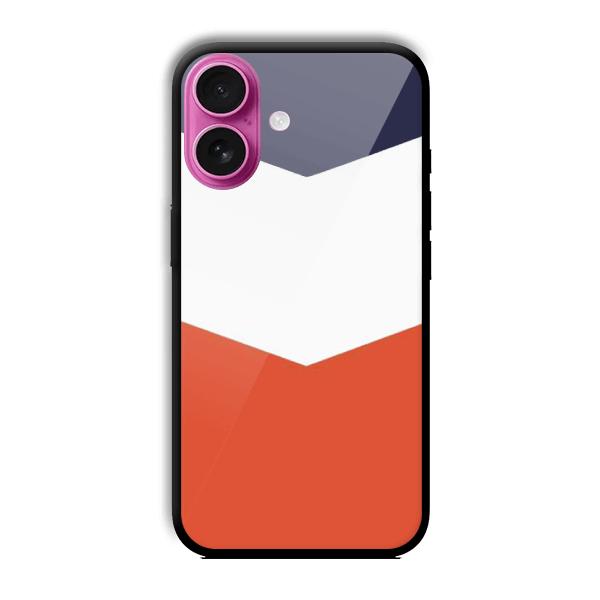 3 Colors Customized Printed Glass Back Cover for Apple iPhone 16