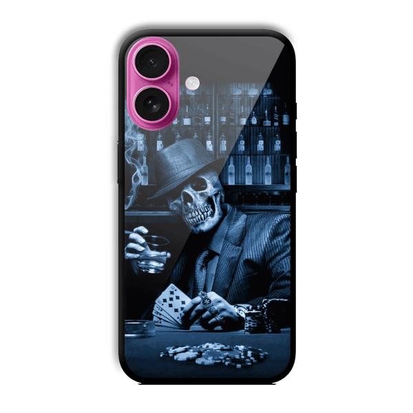 Scary Man Customized Printed Glass Back Cover for Apple iPhone 16
