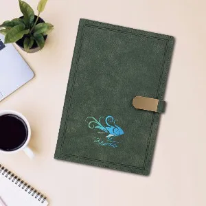 Customized Notebook Formate Buy Green Customized A5 Notebook With Memorandum And Bookmark Ribbon ...