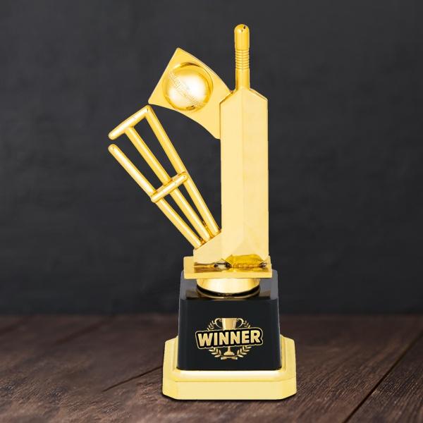 Wicket Gold Buy Cricketer Golden Wickets Customized Trophy Award | yourPrint