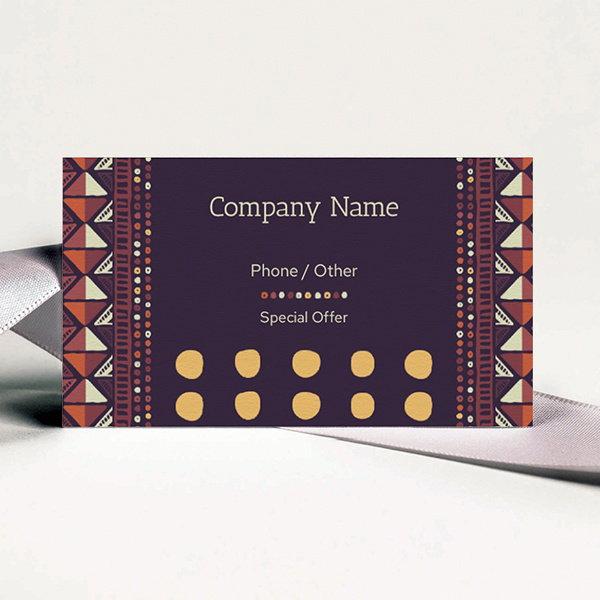 Security Business Customized Rectangle Loyalty Cards - Set of 100 Cards