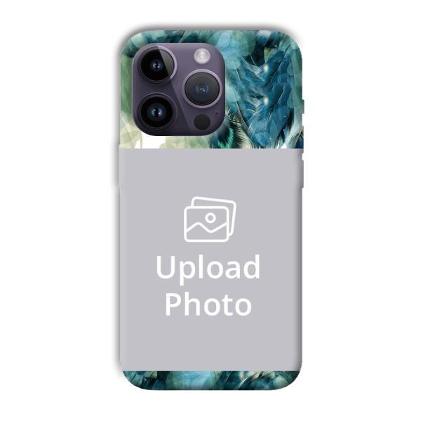 Peacock's Feathers Customized Printed Back Case for Apple iPhone 14 Pro