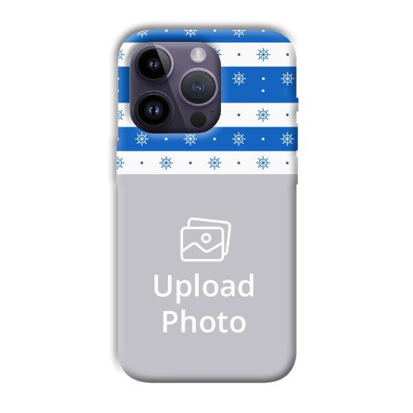 Blue Wheel Customized Printed Back Case for Apple iPhone 14 Pro
