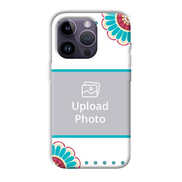 Floral Customized Printed Back Case for Apple iPhone 14 Pro