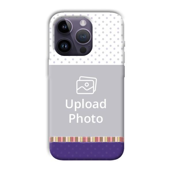 Polka Designs Customized Printed Back Case for Apple iPhone 14 Pro