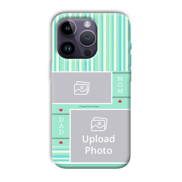 Mom Dad Customized Printed Back Case for Apple iPhone 14 Pro