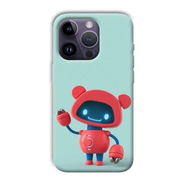 Robot Customized Printed Back Case for Apple iPhone 14 Pro