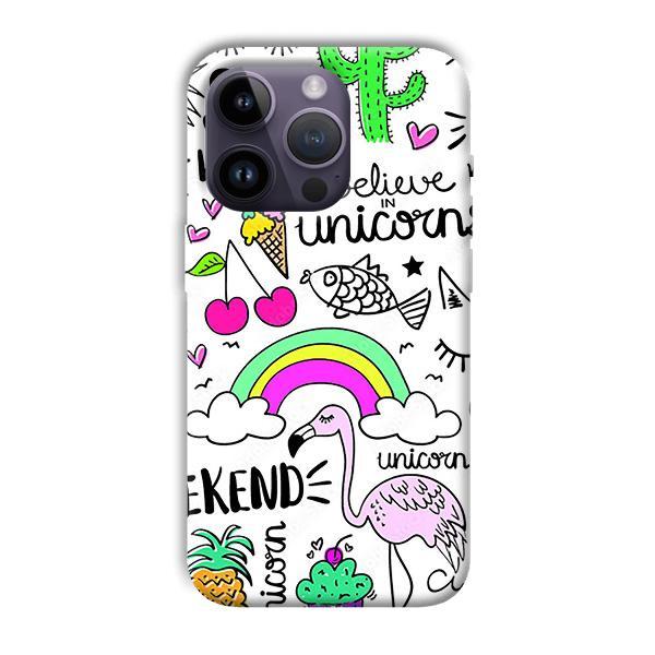 Stay Wild Customized Printed Back Case for Apple iPhone 14 Pro
