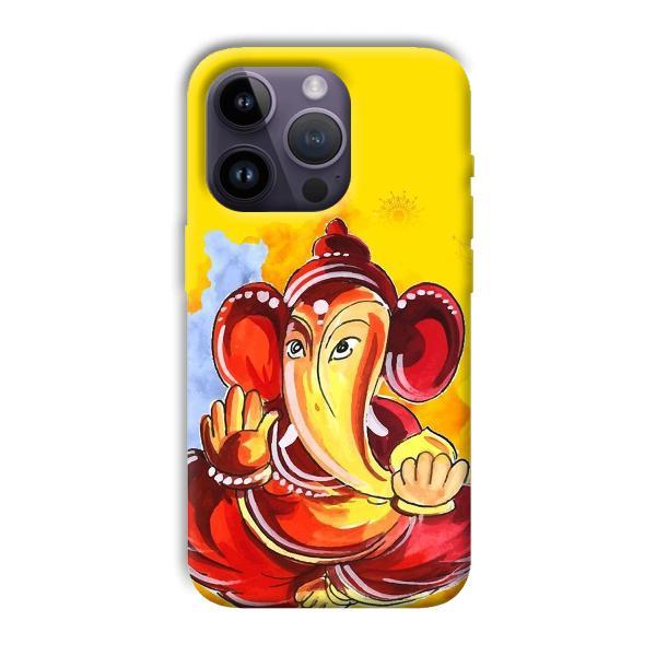 Ganesha Ji Customized Printed Back Case for Apple iPhone 14 Pro