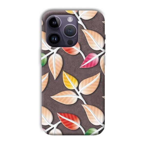 Leaves Customized Printed Back Case for Apple iPhone 14 Pro