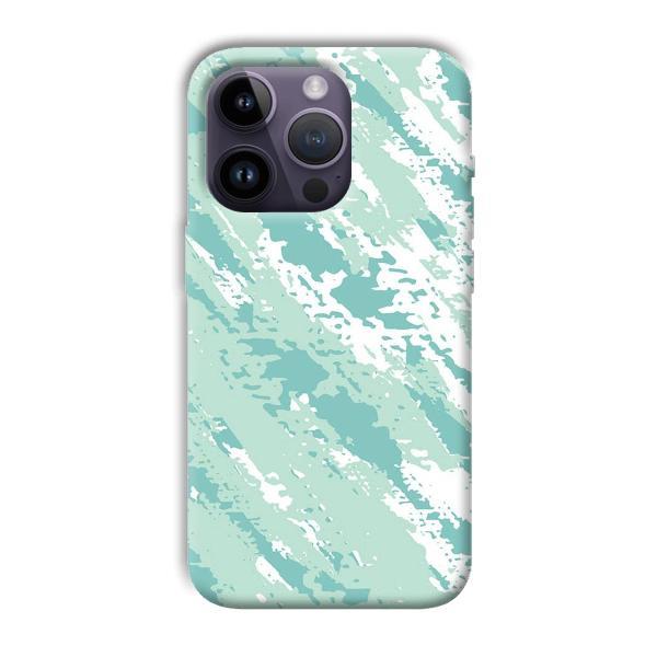 Sky Blue Design Customized Printed Back Case for Apple iPhone 14 Pro