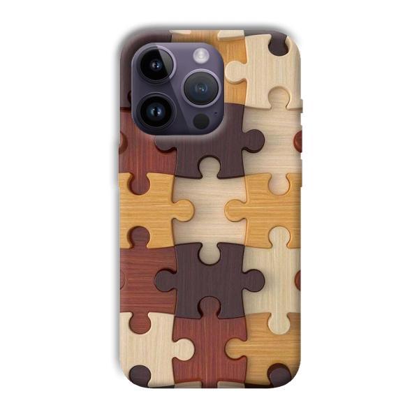 Puzzle Customized Printed Back Case for Apple iPhone 14 Pro