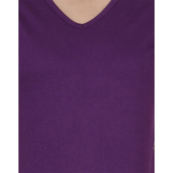 Purple Customized Women's T-Shirt