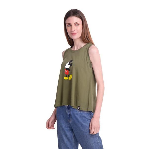 Olive Green Customized Women Cotton Tank Top