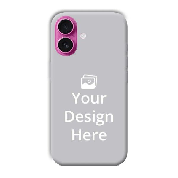 Customized Printed Back Case for Apple iPhone 16
